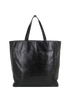 Shopping Tote, &pound;695, Handbags, Black, Leather, Back view